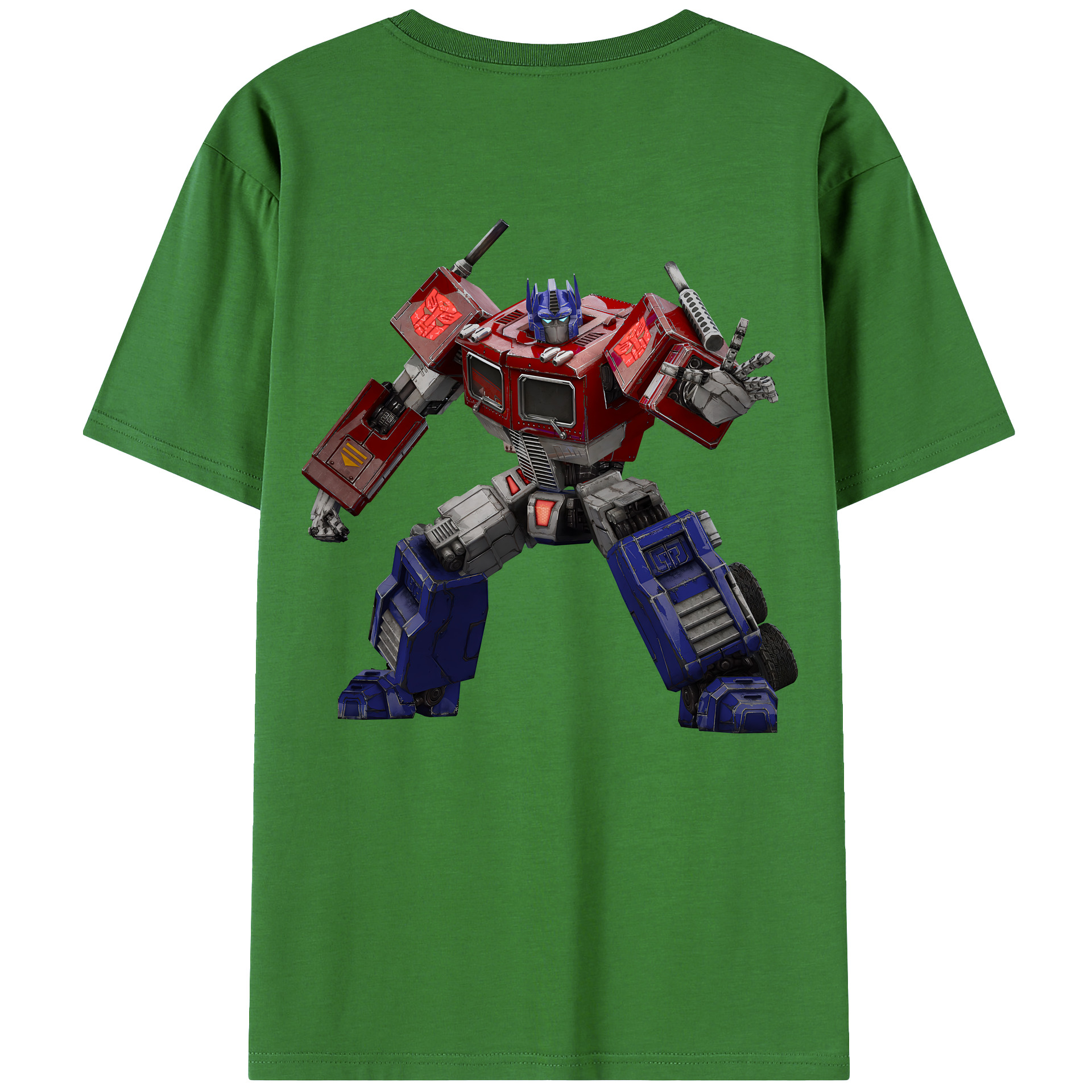 （画像用） Transformers トランスフォーマー レディース半袖Tシャツ(バックプリント)